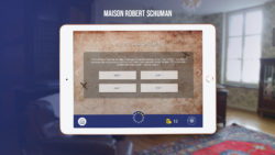 Application Quizz pour La Maison Robert Schuman